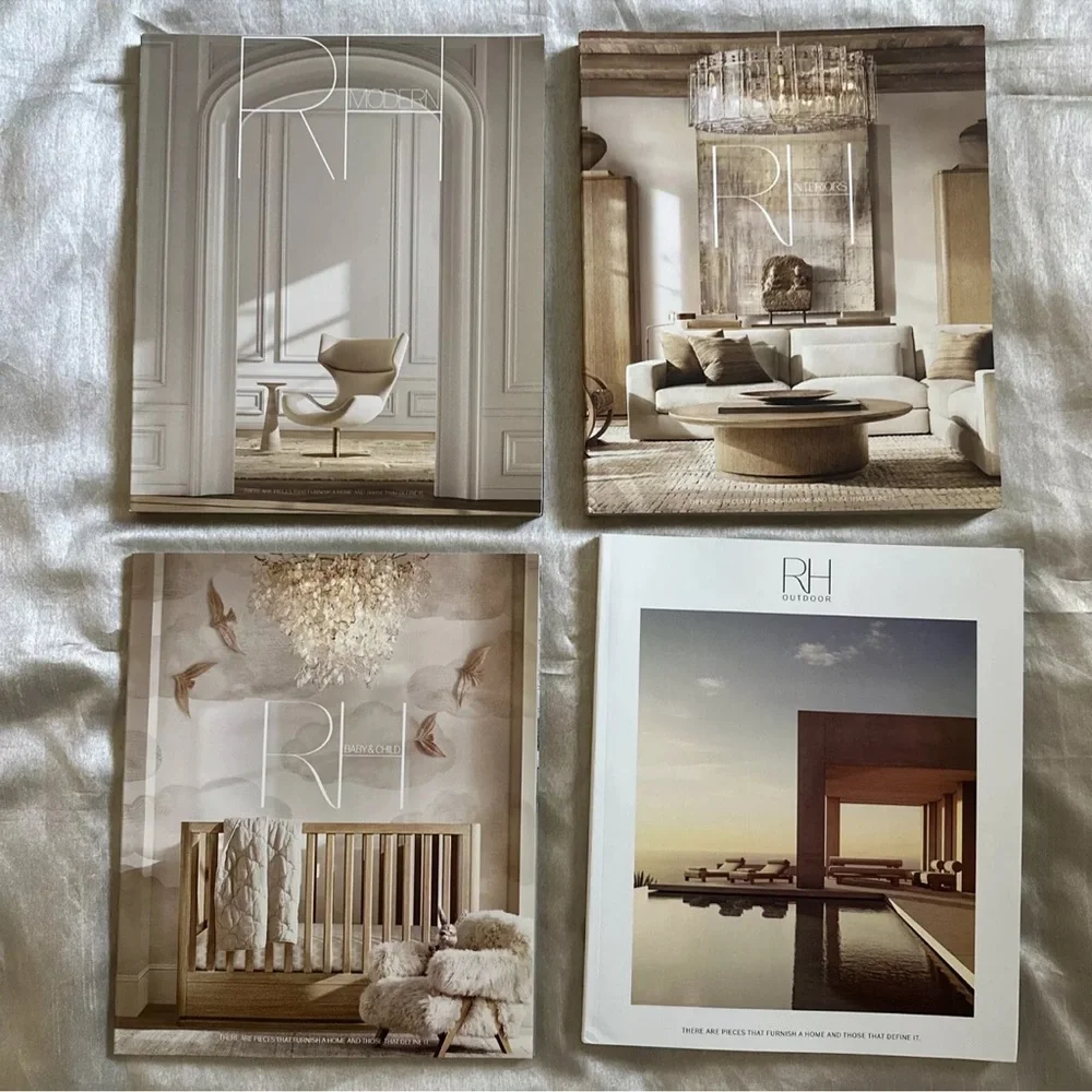 Restoration Hardware Catalog lot of 4